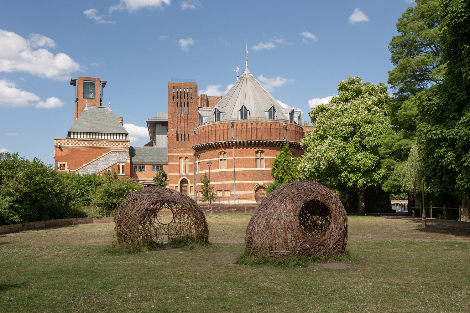 a large building with a dome roof
