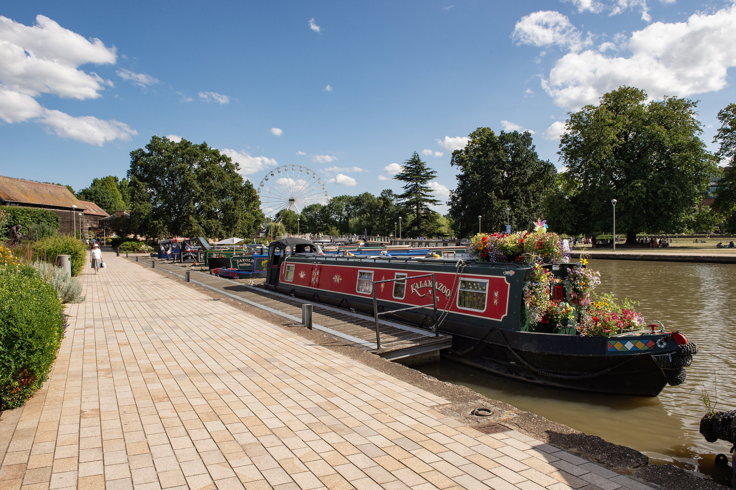boats on a canal