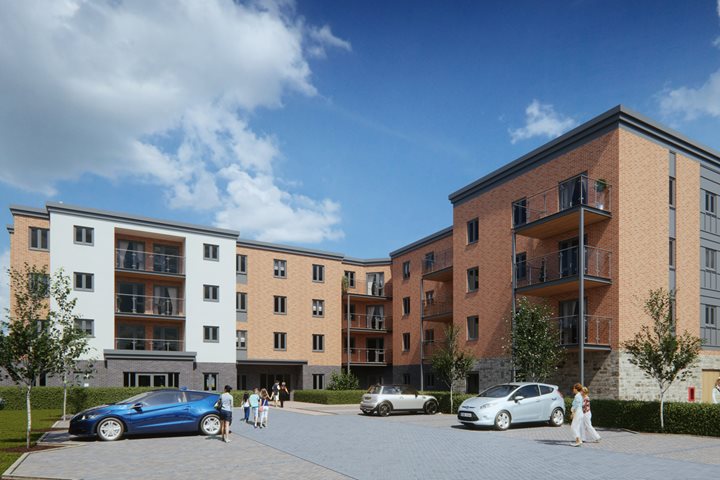 Llys Isan front exterior