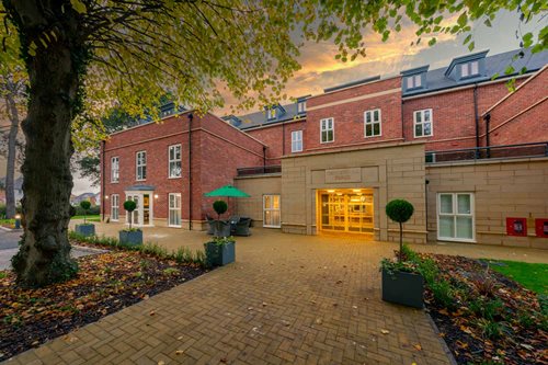 Centennial Place, Knutsford, Entrance