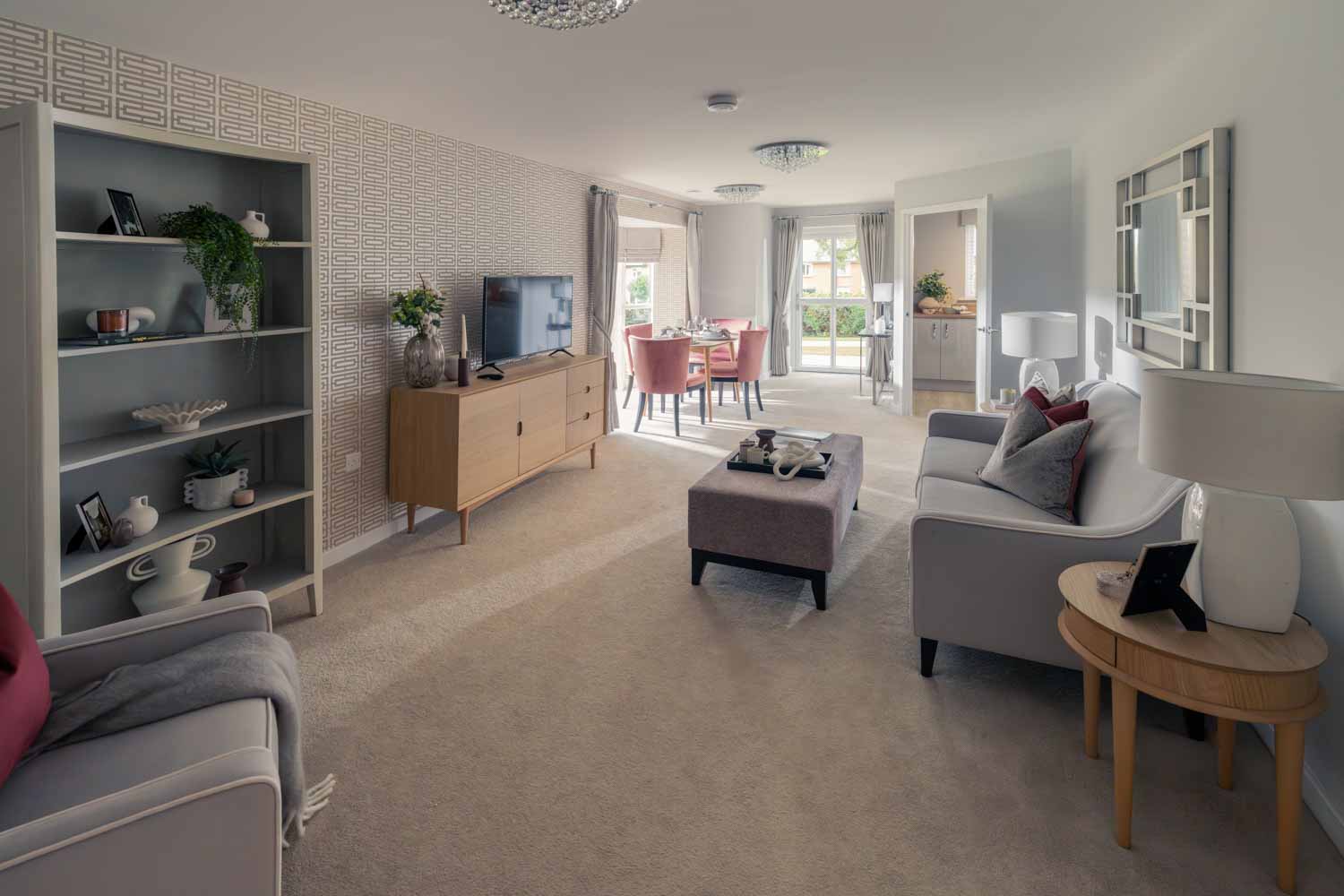 Centennial Place apartment lounge