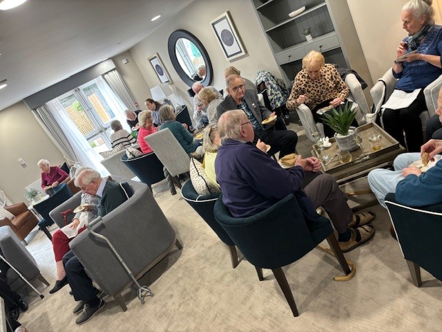 John Percyvale Court, Macclesfield, Homeowner lunch