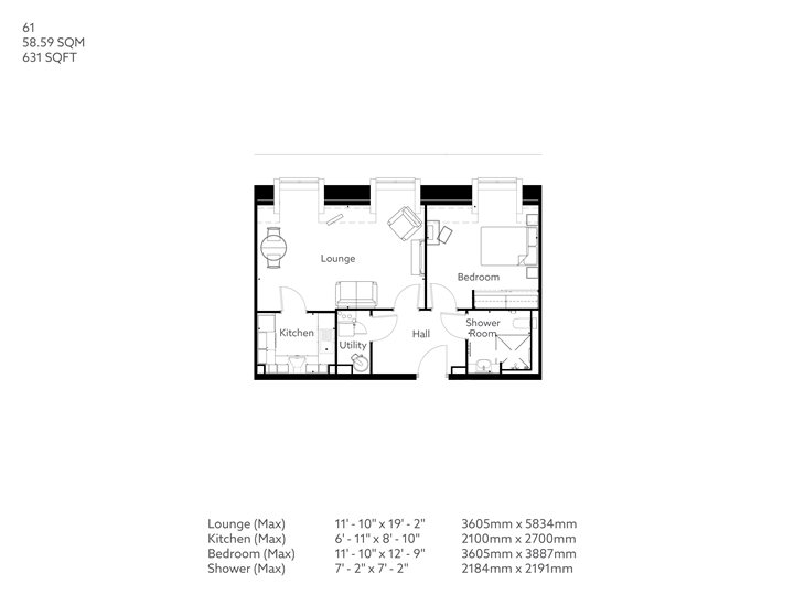 1Bed Retirement Apartment Macclesfield Property 61 John Percyvale Court McCarthy Stone