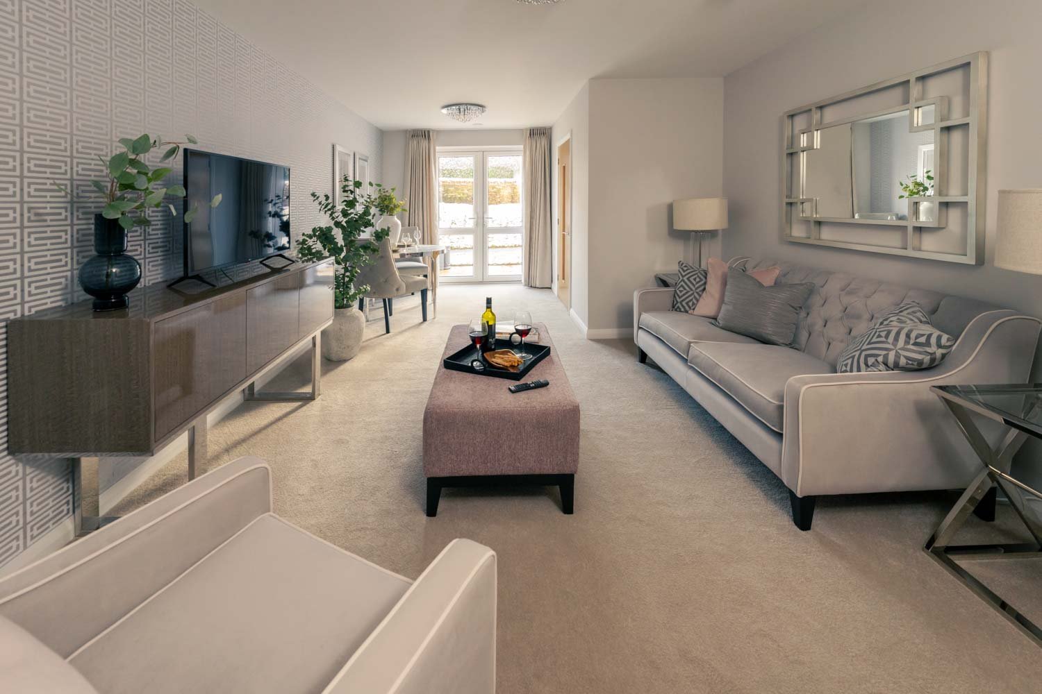 Kings Scholars Court Living Room
