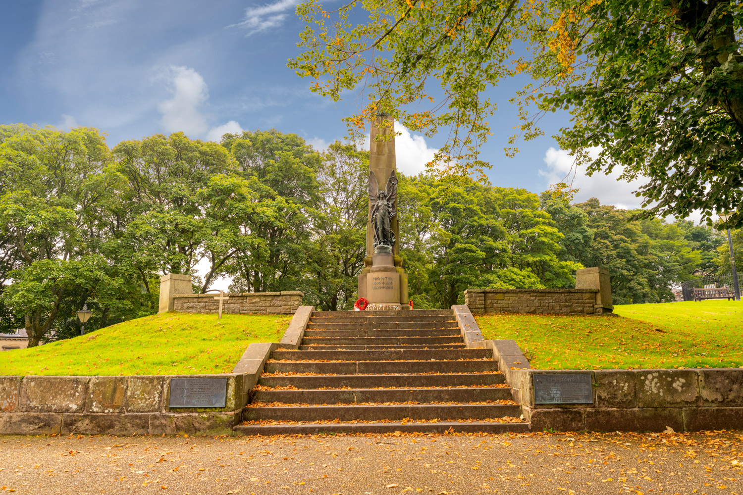 a statue on a pedestal