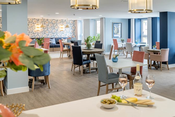 Bistro restaurant at Wimborne Village