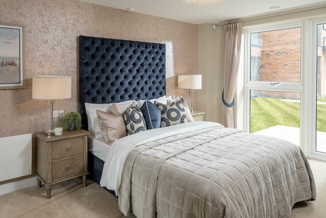 Bedroom at Wimborne Village