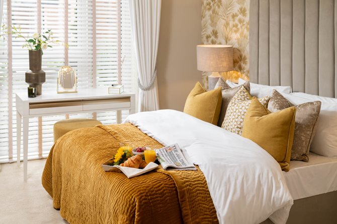 Bedroom at Wimborne Village