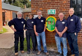 The team behind our retirement bungalows and apartments in Saffron Walden, Essex, are happy to donate lifesaving kit to local community. 