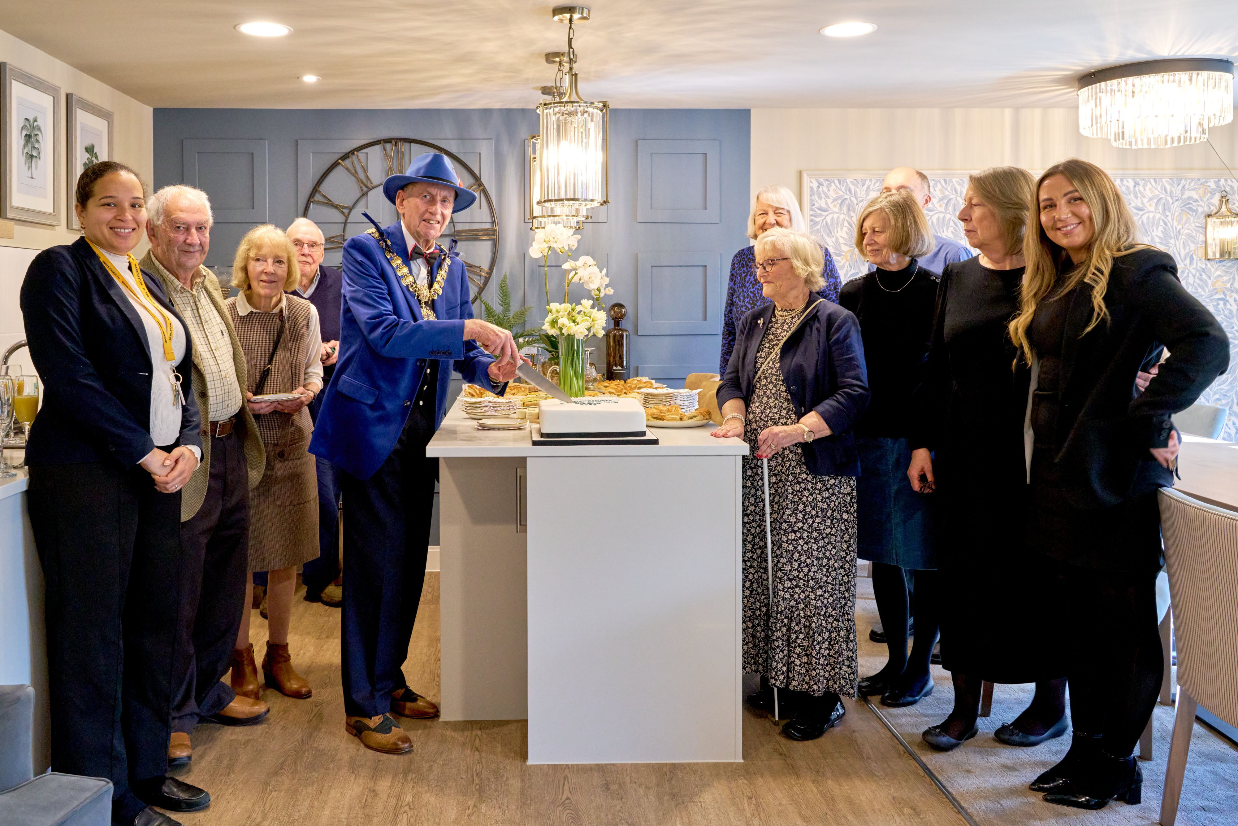 Mayor of Southend-on-Sea celebrates the grand open of Laburnums development