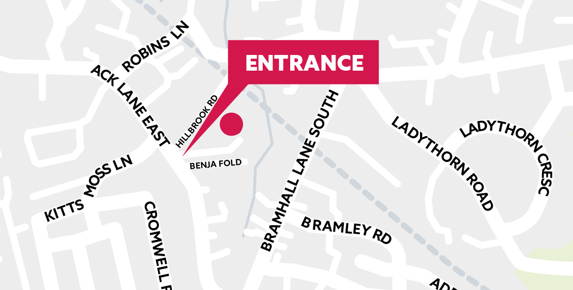 Queens View Entrance Map