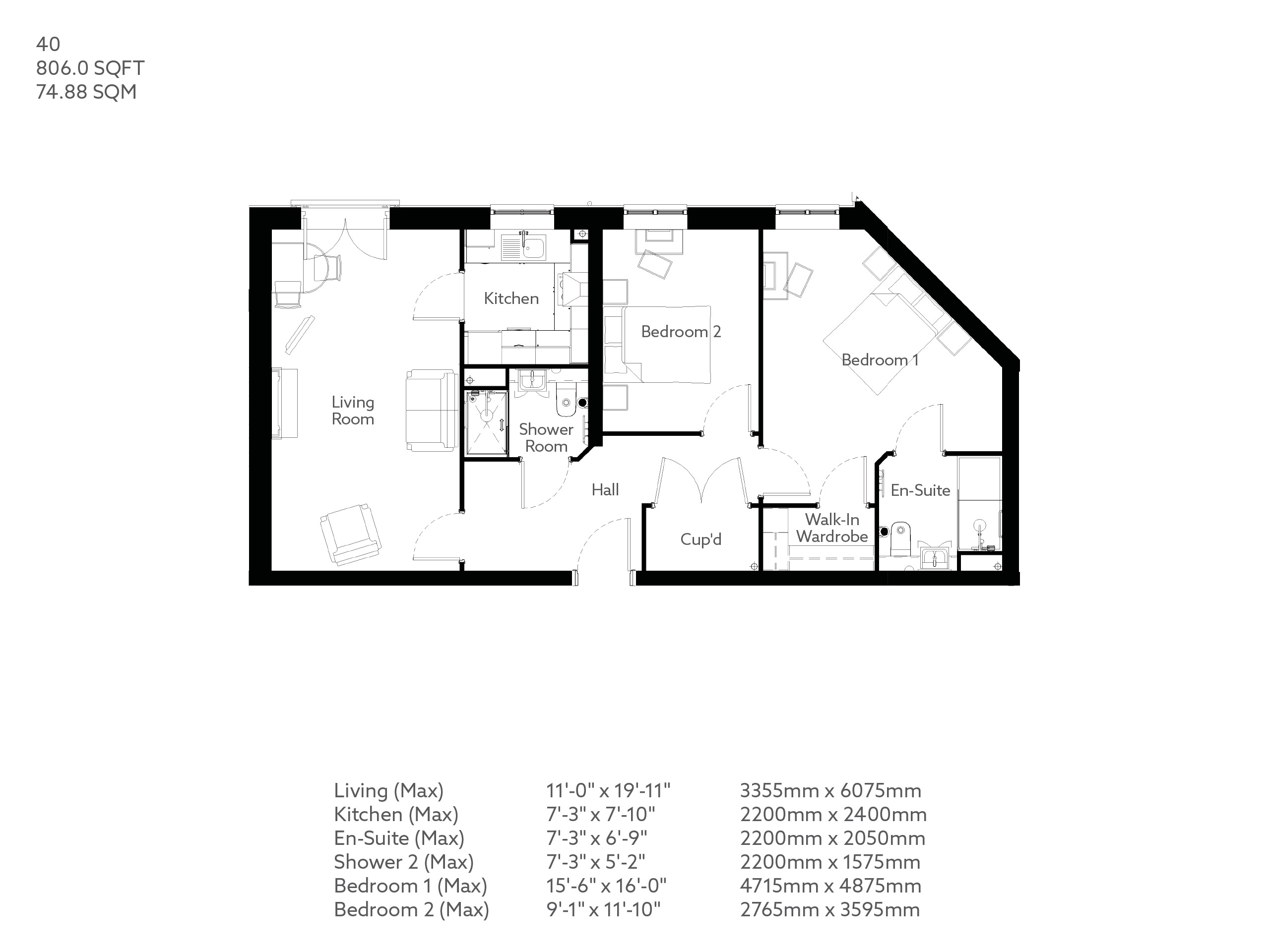 2Bed Retirement Apartment Bramhall Property 40 Queens View