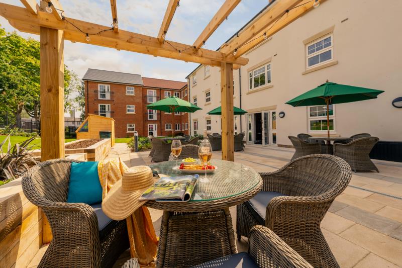 Patio area