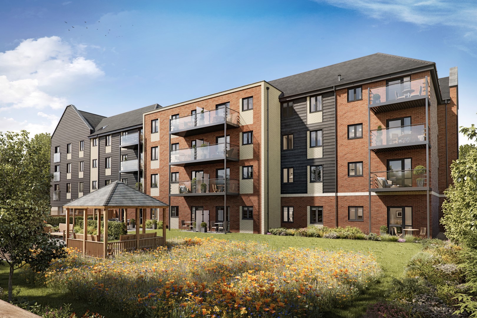 Retirement homes in Hook, Hampshire Roslin Place McCarthy Stone