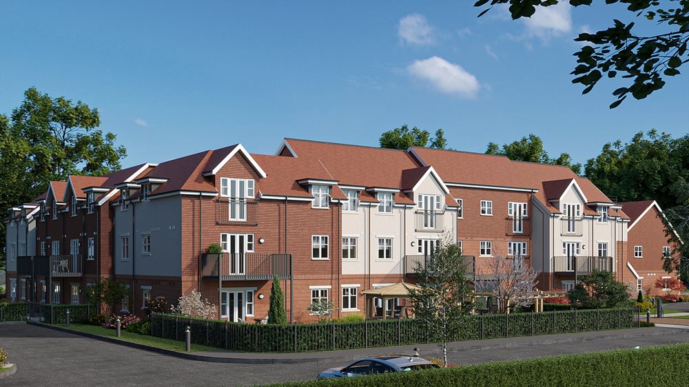 a large brick building