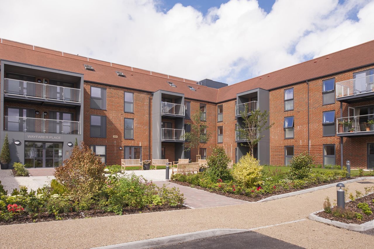 Retirement Homes for rental in Hampshire Wayfarer Place McCarthy Stone