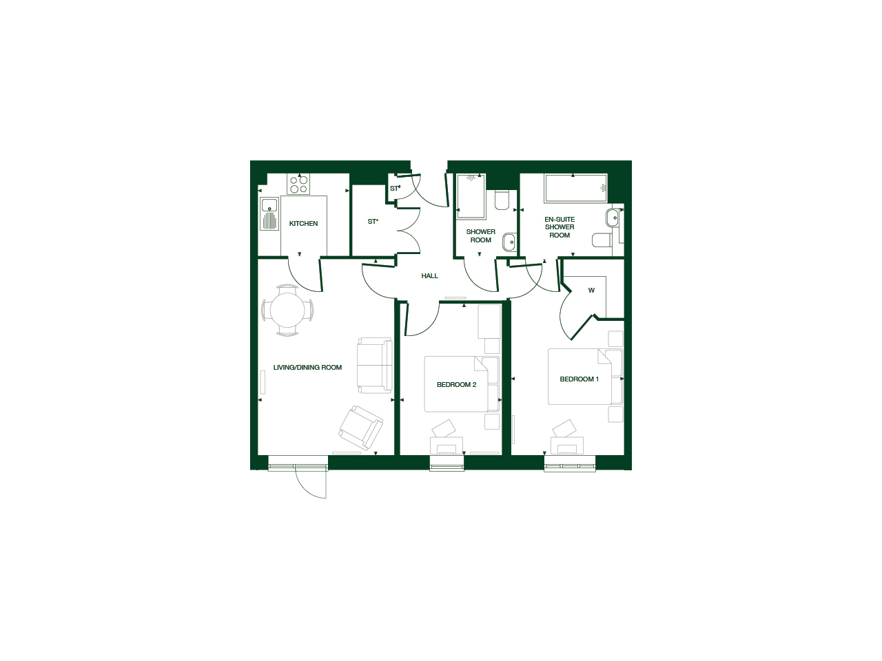 2Bed Retirement Apartment Buntingford Property 30 The Apartments