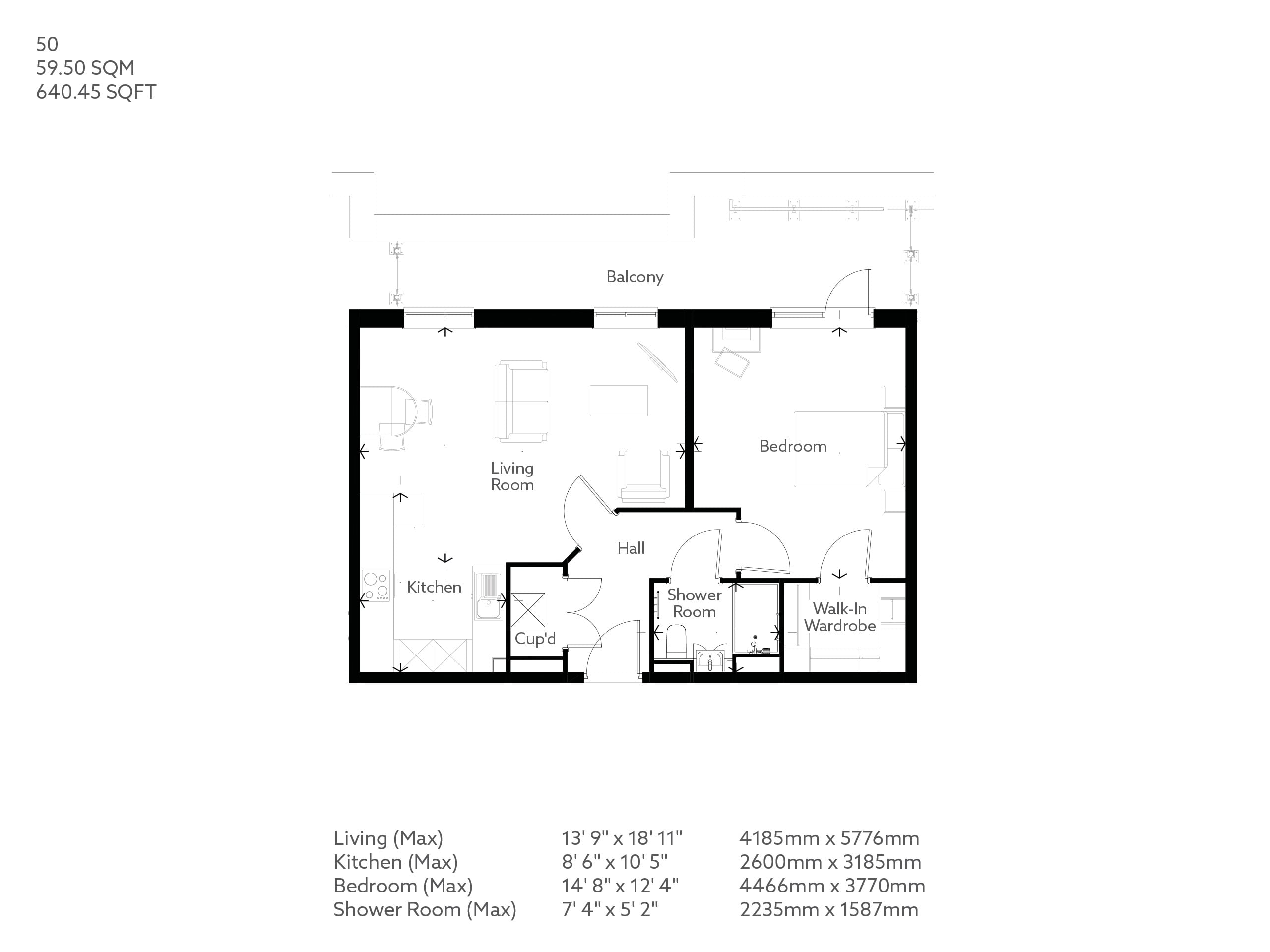 1Bed Retirement Apartment Broadstairs Property 50 Pearson House