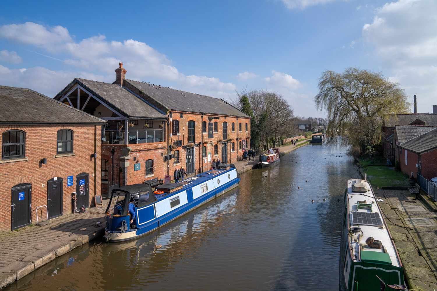 boats on a canal