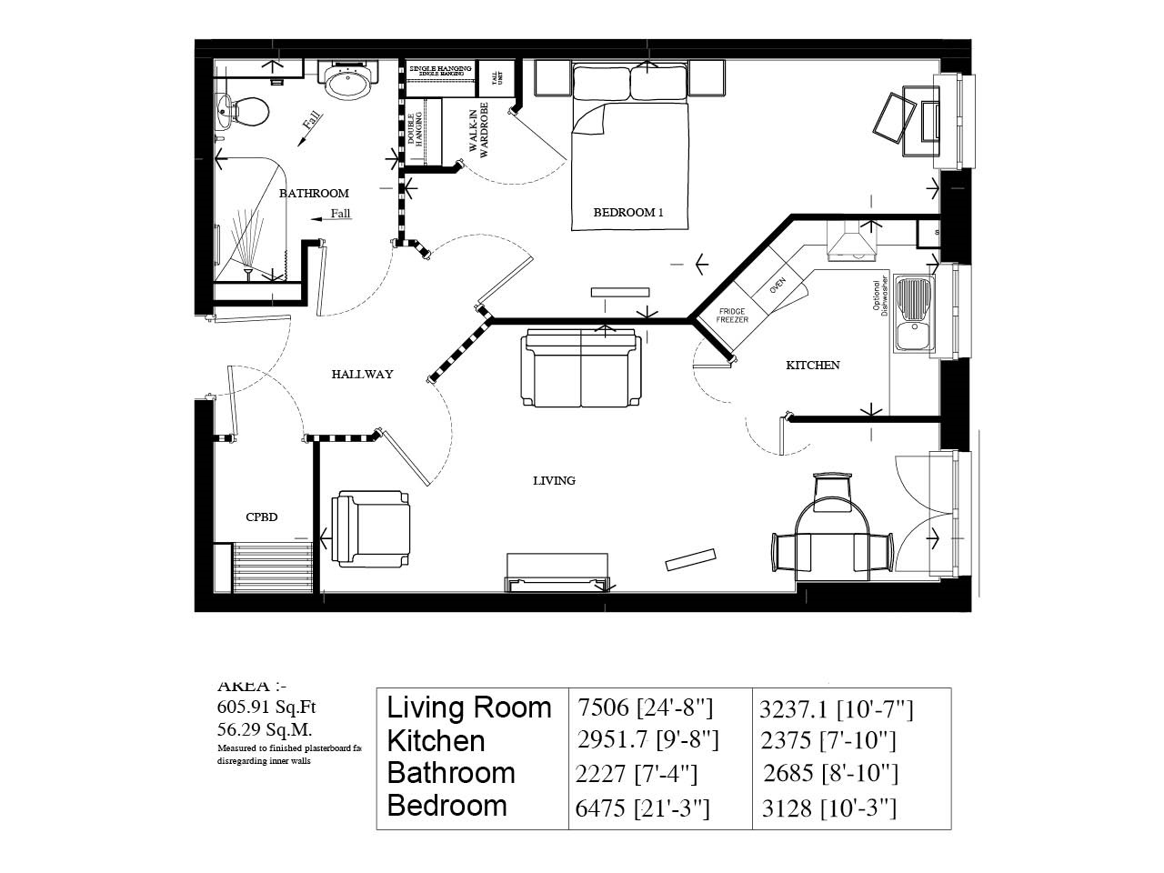 1Bed Retirement Apartment Lancaster Property 18 Show Apartment