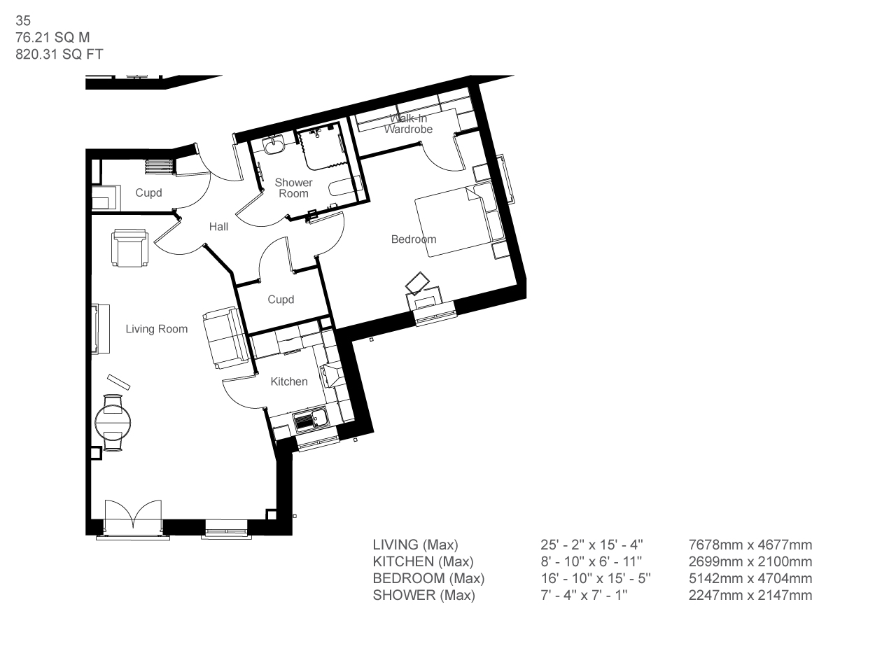 1Bed Retirement Apartment Leyland Property 35 Balshaw Court