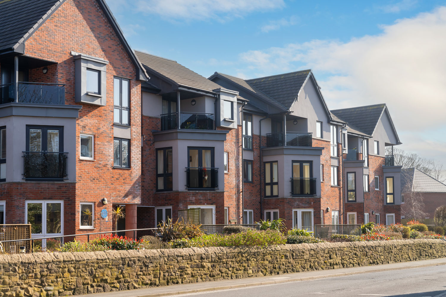 a row of houses