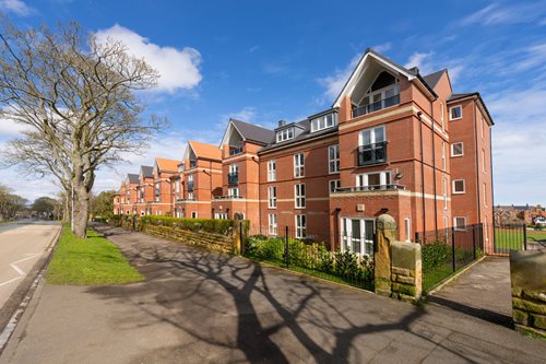 a large brick building