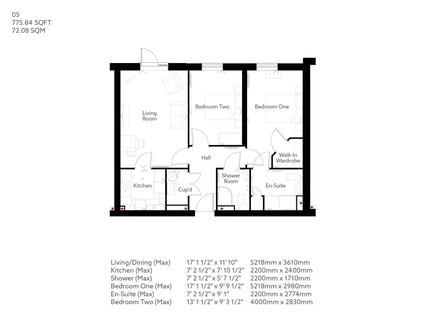2 Bed Retirement apartment Whitby | Property 05 | Scoresby View