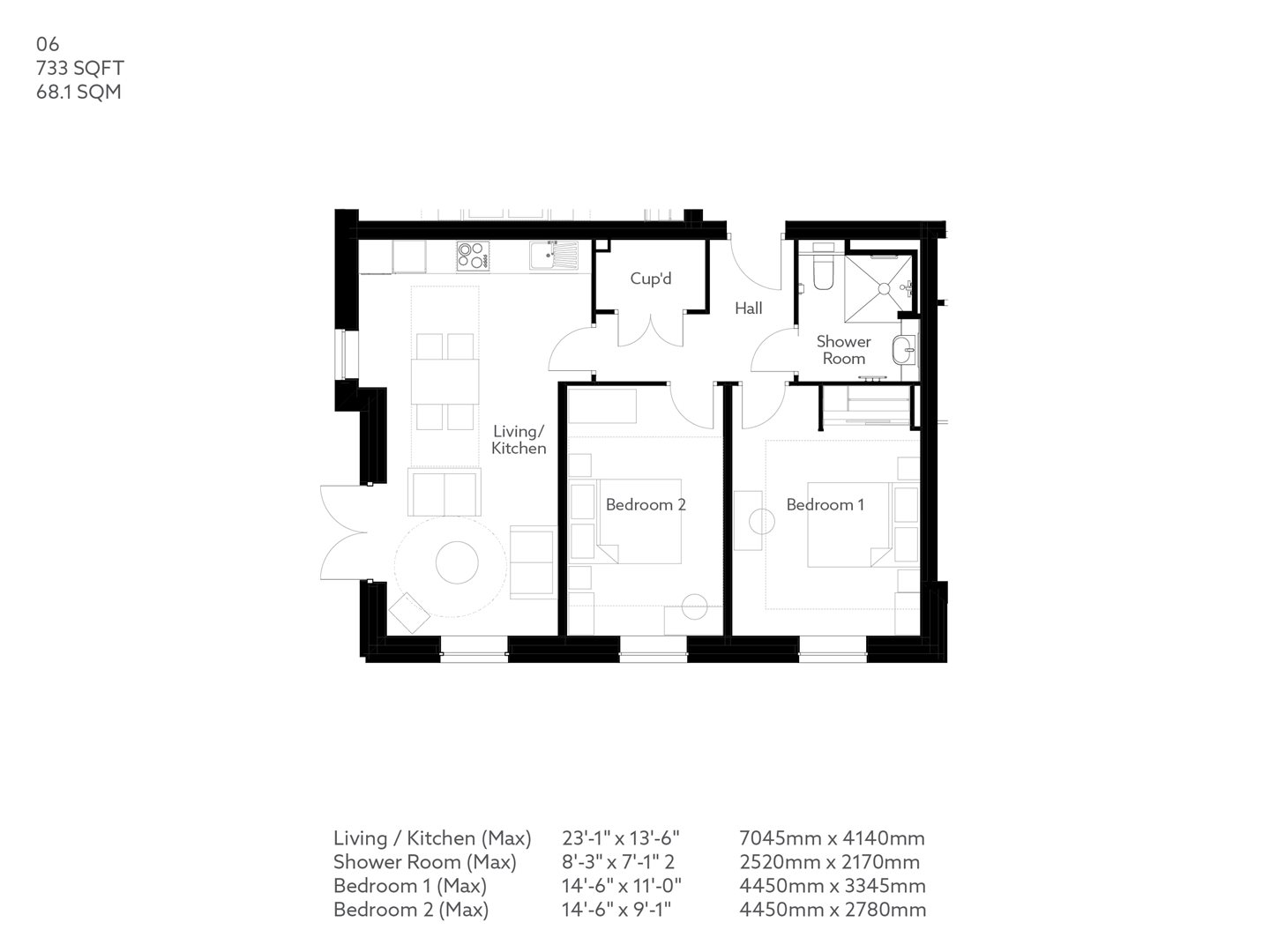 2Bed Retirement Apartment Baldock Property 06 Norton Place
