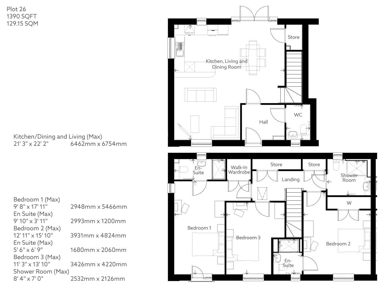 3Bed Retirement Cottage Eaton, Norwich Property 09 Strawberry Hill