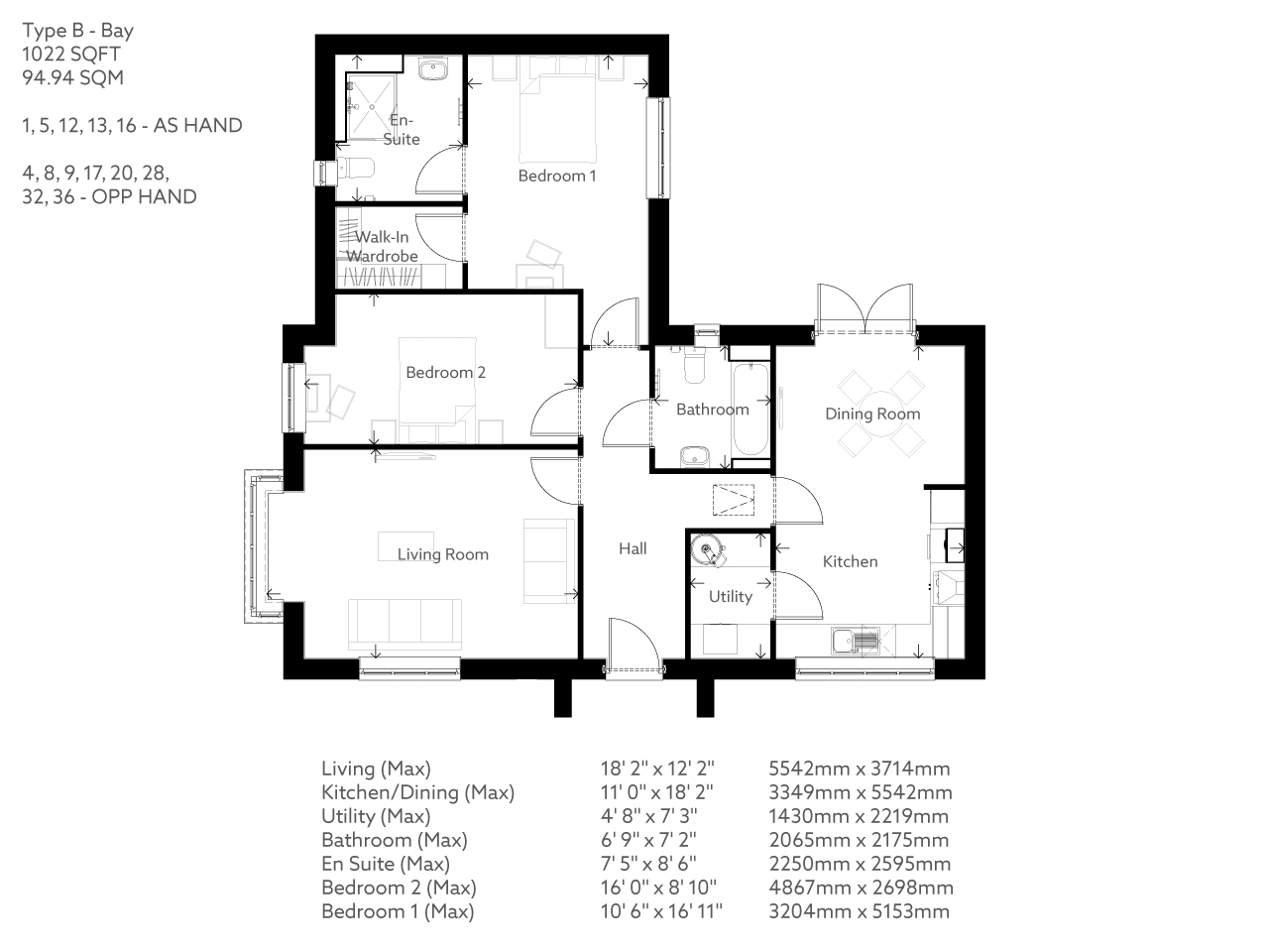2Bed Retirement Bungalow Eaton, Norwich Property 15 Strawberry