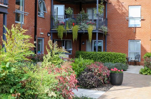 Monument Place Garden In Bloom