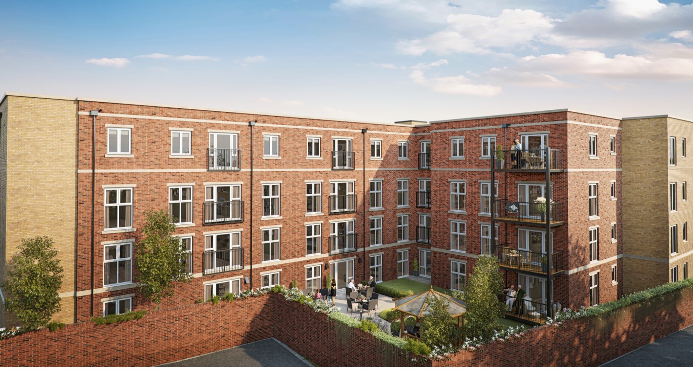 a large brick building