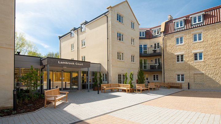 Lambrook Court entrance