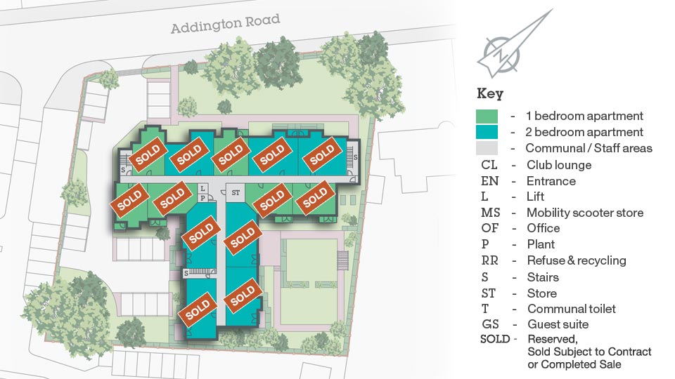 Retirement homes in South Croydon, Surrey Atwood House McCarthy Stone