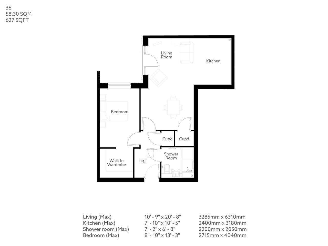 1Bed Retirement Apartment Studley Property 36 Priory Place