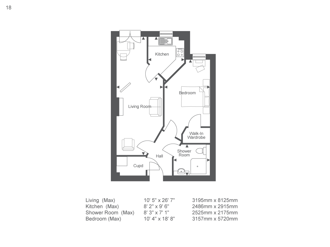 1Bed Retirement Apartment Tettenhall Property 18 Thorneycroft