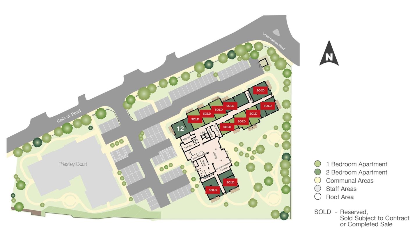 Retirement Homes for rental in West Yorkshire Chesterton Court McCarthy Stone