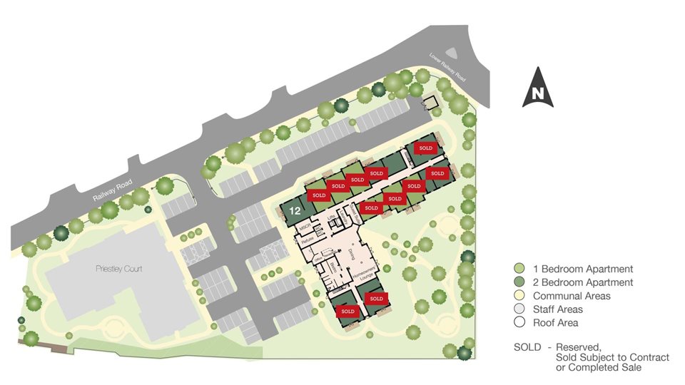 Retirement Homes for rental in West Yorkshire Chesterton Court