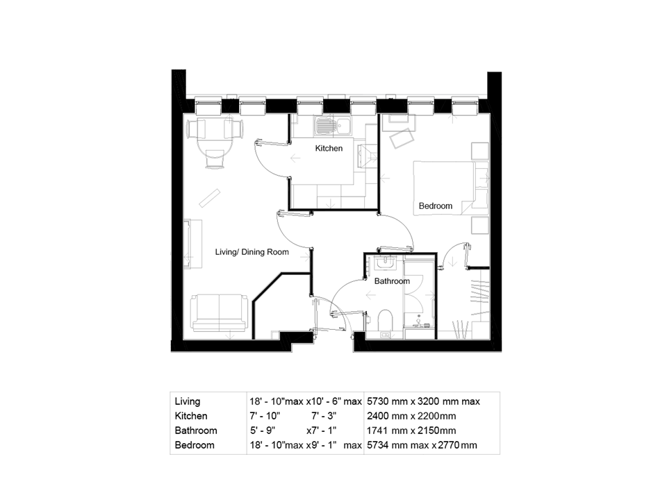 1Bed Retirement Apartment Redditch Property 02 Milward Place