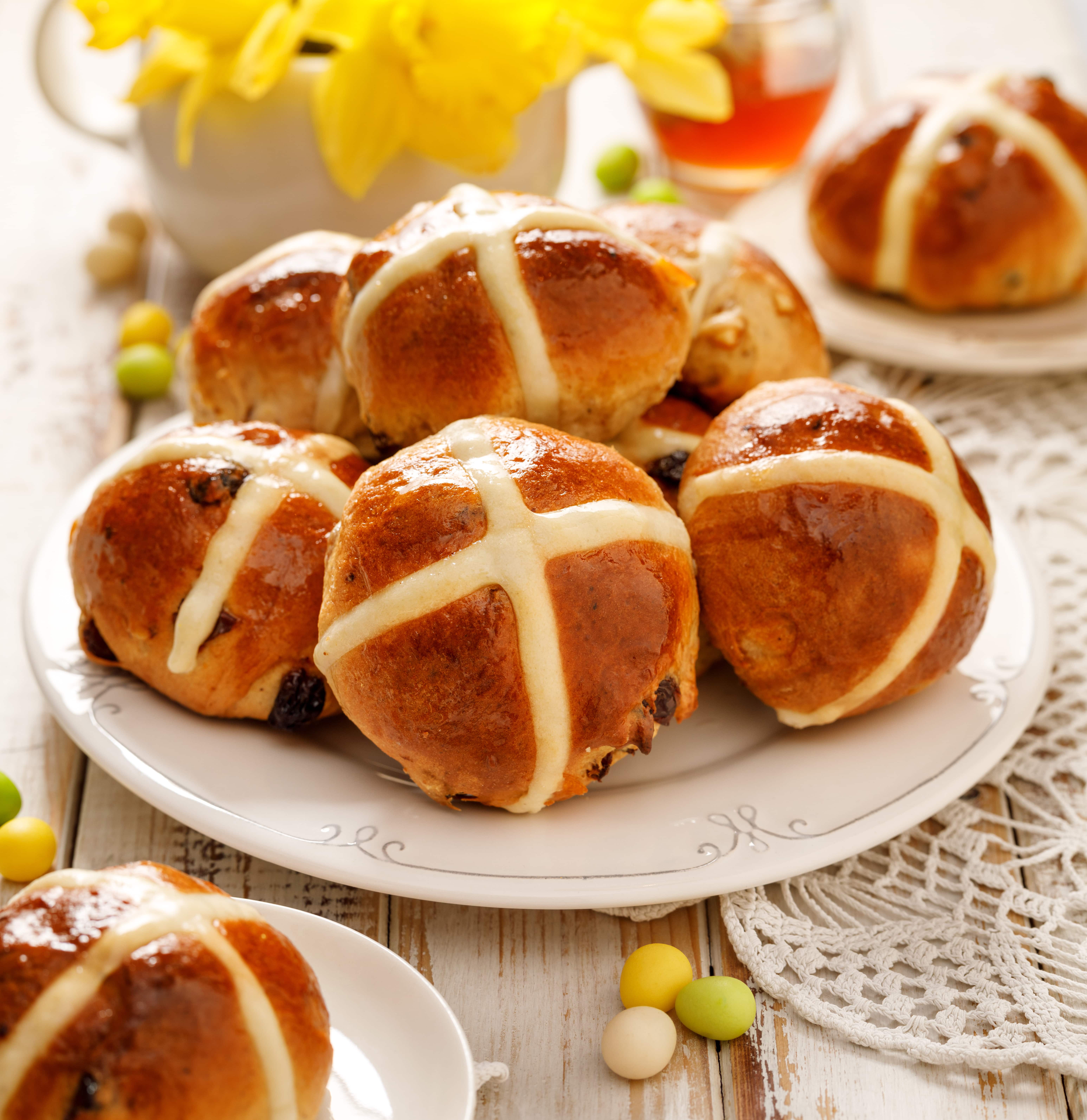 hot cross buns