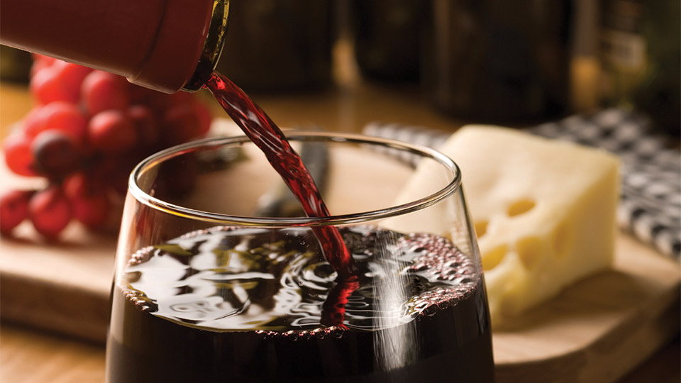 Wine and cheese