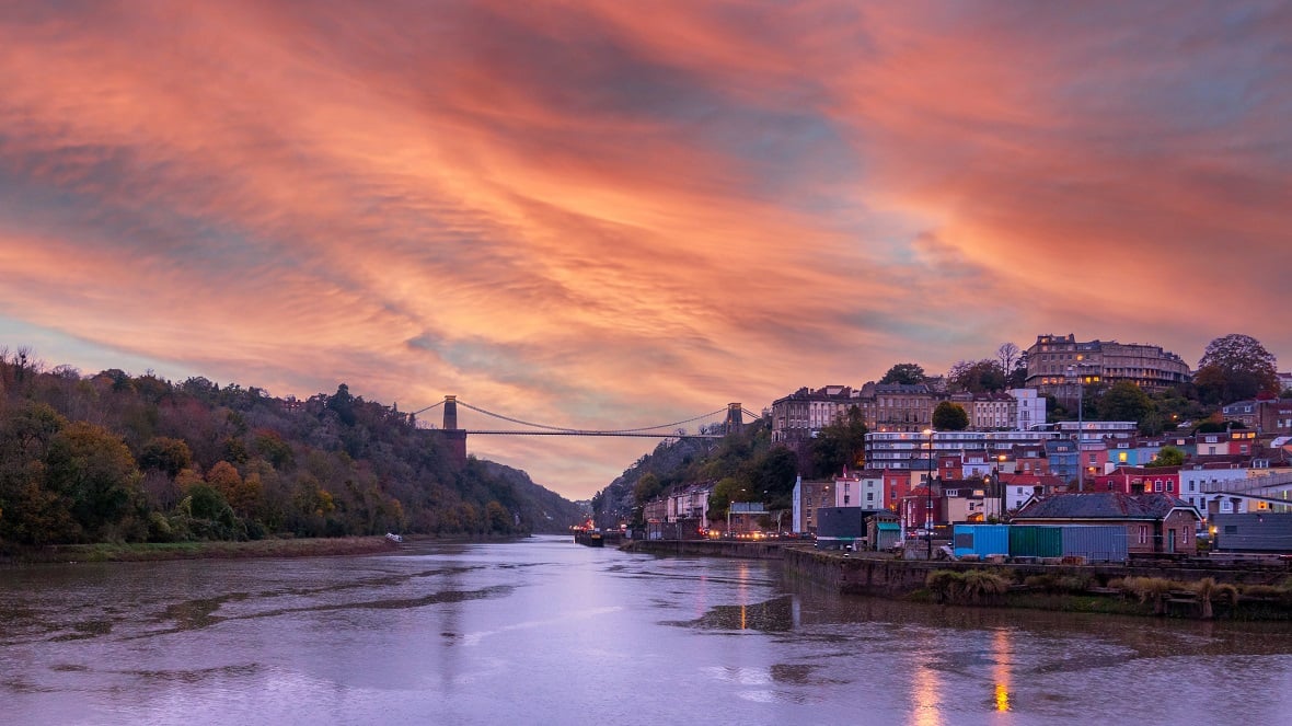 Clifton Suspension Bridge in Bristol