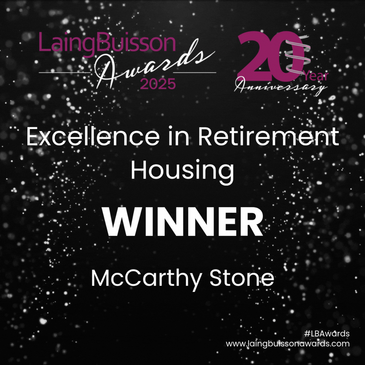 LaingBuisson Awards Winner 2025