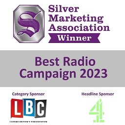 Silver Marketing Awards Best Radio Award 2023