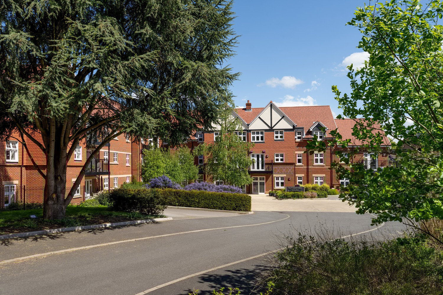 The exterior of a new retirement living development.