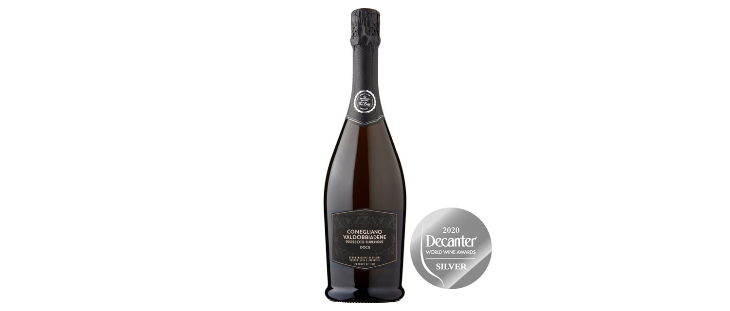 prosecco with award