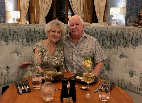 Love in later life David and Ellen holiday 2