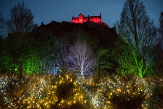 Edinburgh Christmas lights