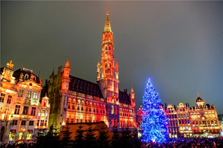 Edinburgh Christmas lights